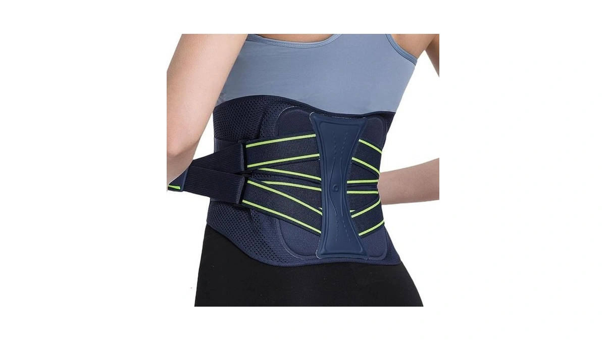 Back Brace For Lower Back Pain Relief, Adjustable Lumbar Support