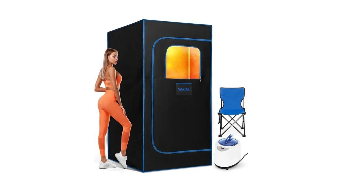 X-vcak Upgraded Portable Sauna Of Relaxation, Steam Sauna For Home