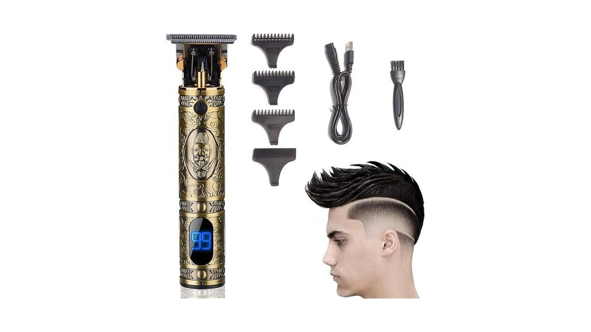 Daydayone Beard Trimmer Hair Clippers For Men, Professional T-blade Trimmer