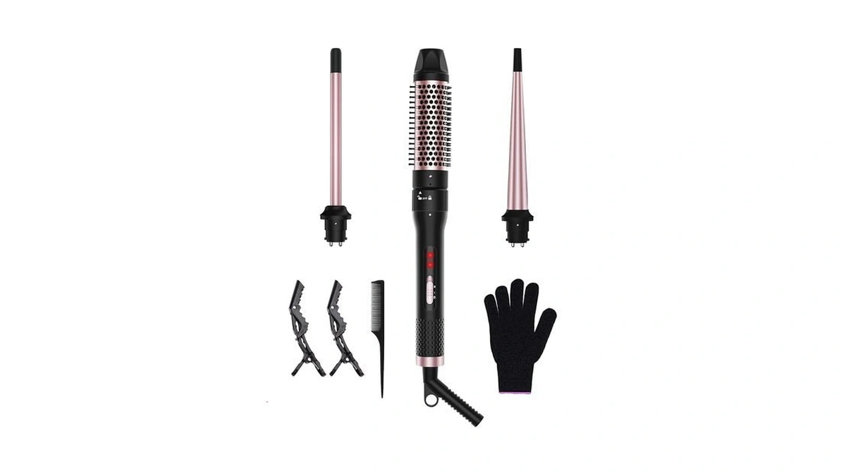 3 In 1 Curling Iron, Curling Wand Set With Thermal