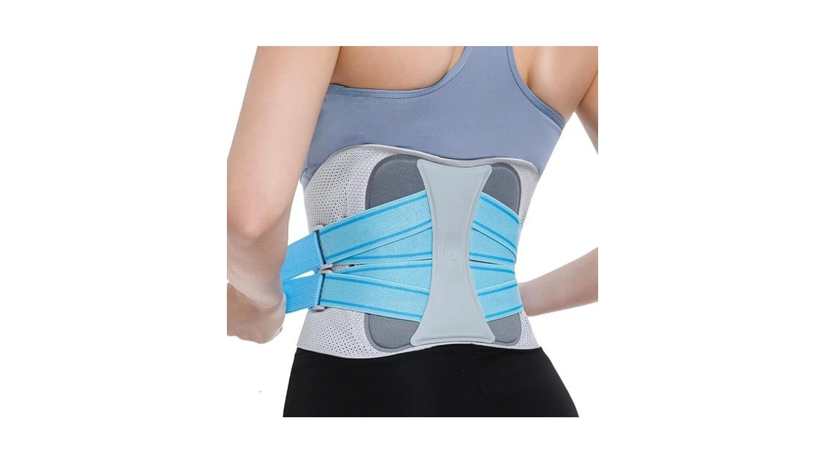 Back Brace For Lower Back Pain Relief, Adjustable Lumbar Support