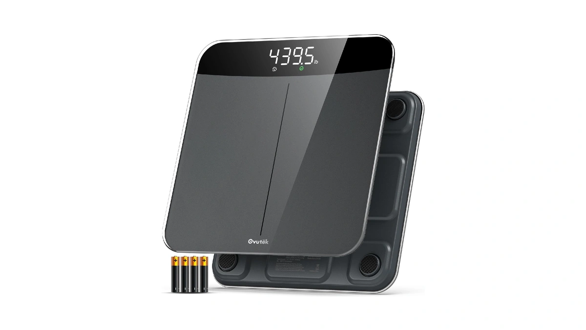 Ovutek Bathroom Scales Digital Weight, Topnotch Quality 450lb Weight Scale,