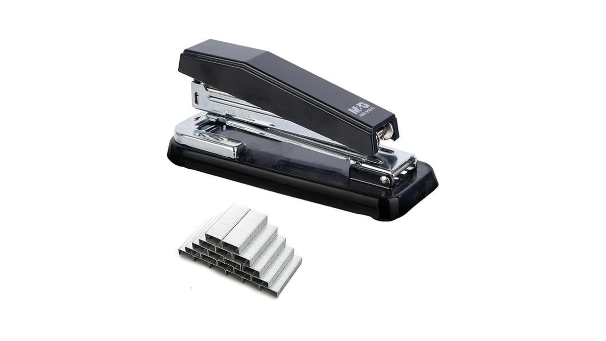 M&g Desktop Stapler Swing-arm Stapler With 50 Sheet Capacity, 180