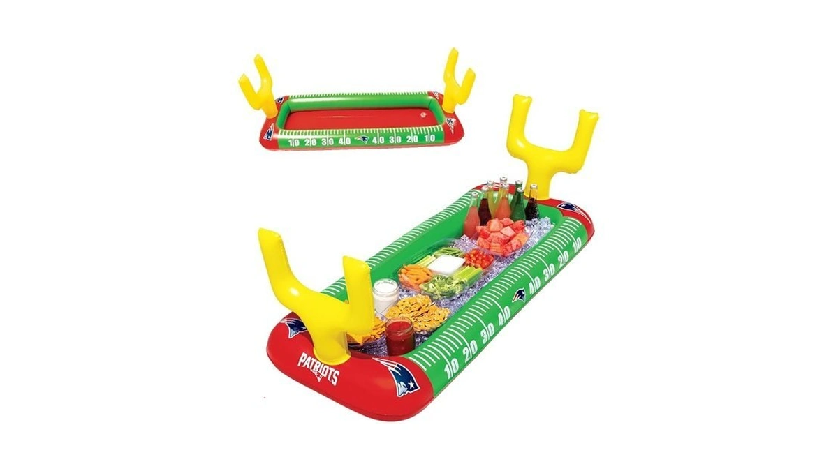 Nfl 4 Ft Inflatable Food Cooler Buffet, Officially Licensed Ice
