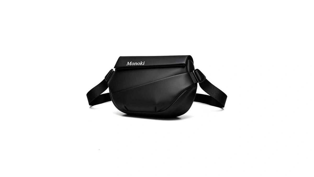 Monoki Crossbody Sling Bag For Men Women, Waterproof Chest Backpack