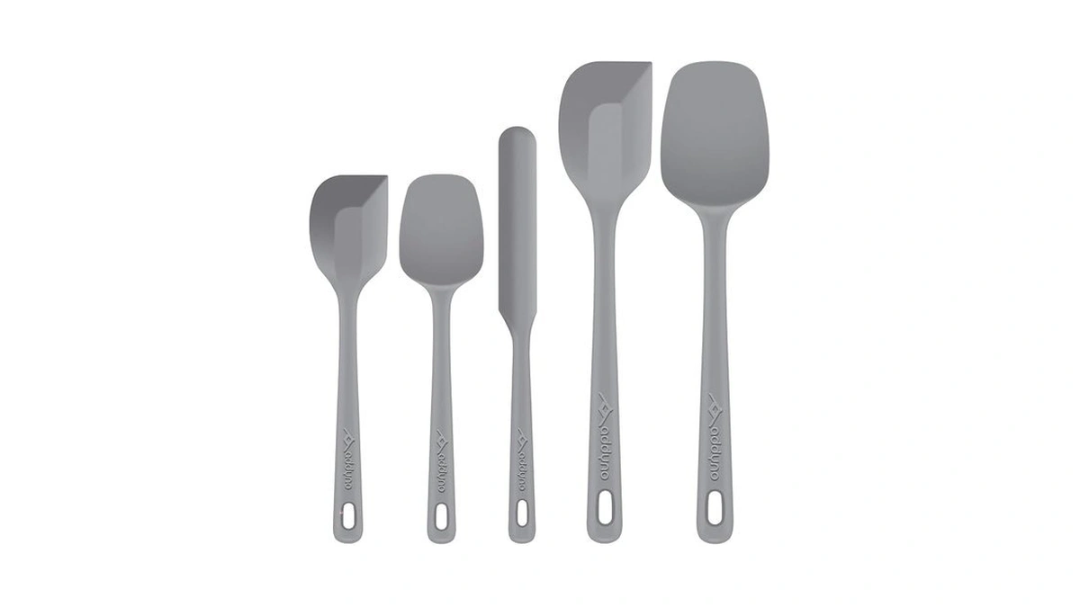 Addyno 5-piece Silicone Spatula Set For Baking, 446ยฐf Heat Resistant