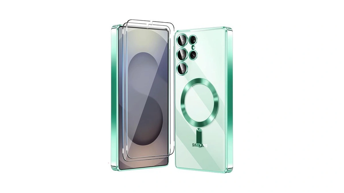 Magnetic Glossy Case For Samsung Galaxy S25 Ultra, S25 Ultra