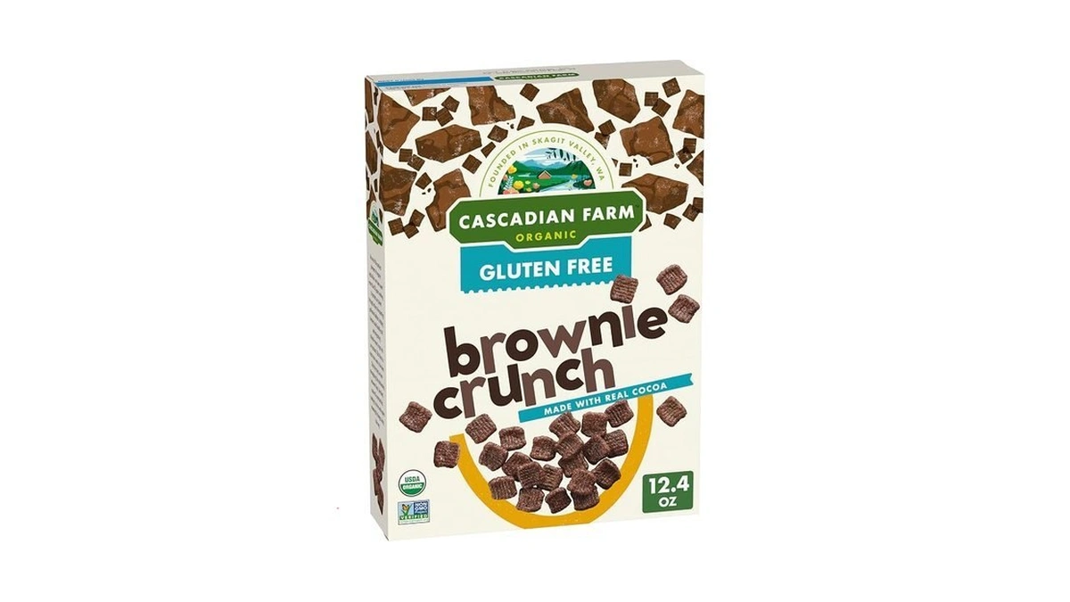 Cascadian Farm Organic Brownie Crunch Cereal, Gluten Free, Whole Grain