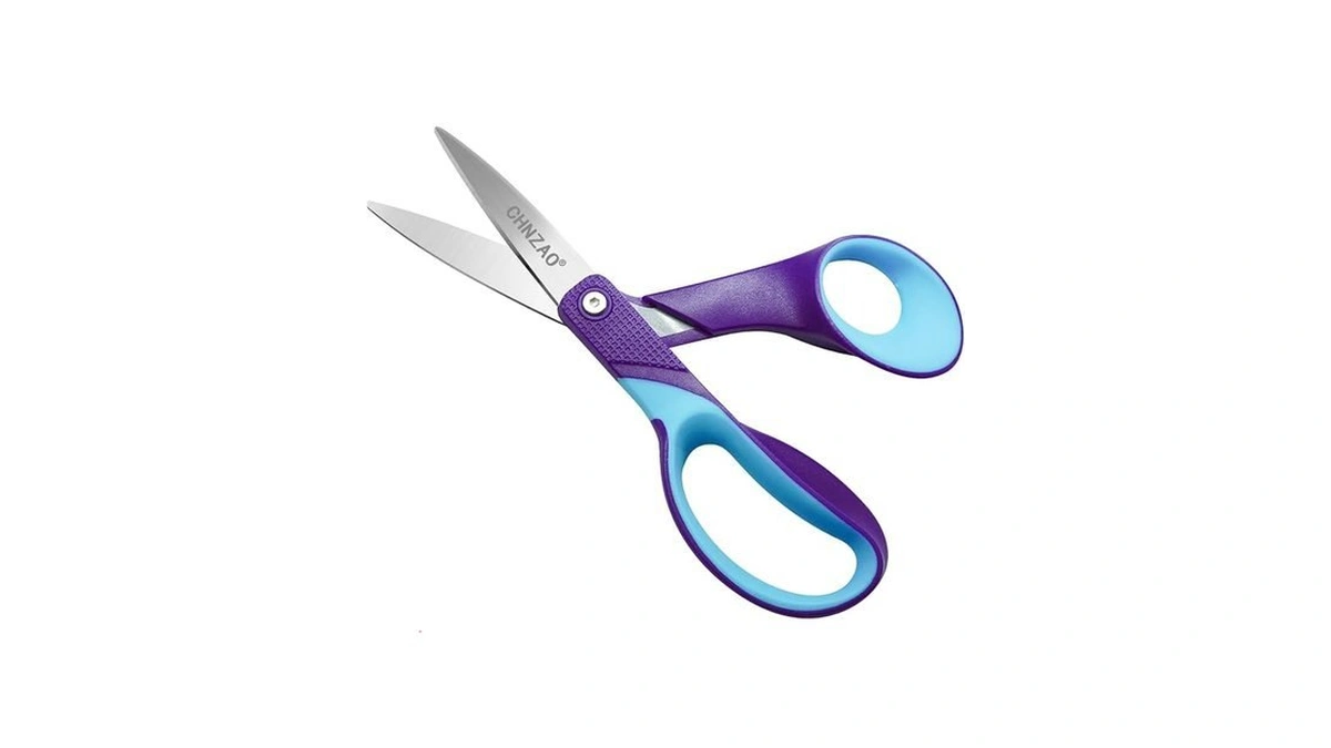 Chnzao 7" Real Left Handed Scissors,lefty Scissors Kids,pointed Tip,stainless Steel