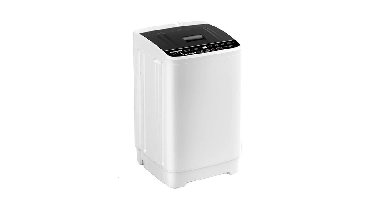 Bangson 1.08cu.ft Portable Washing Machine, Full-automatic Washing Machine With 8