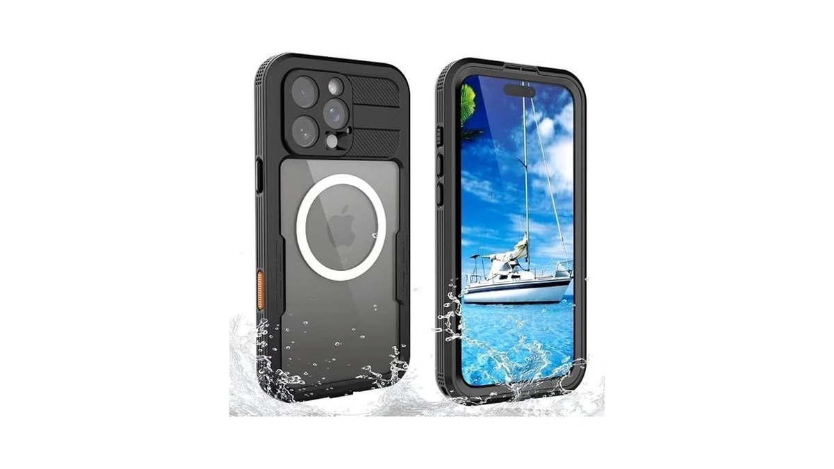 Nowvnvny Compactible With Iphone 16 Pro Max Waterproof Phone Case
