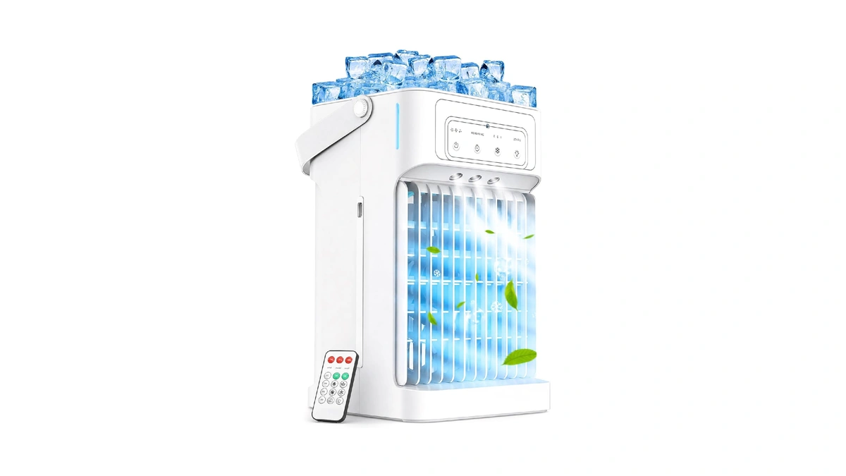 Portable Air Conditioners, 3 Mist Settings & 3 Speeds, 40oz