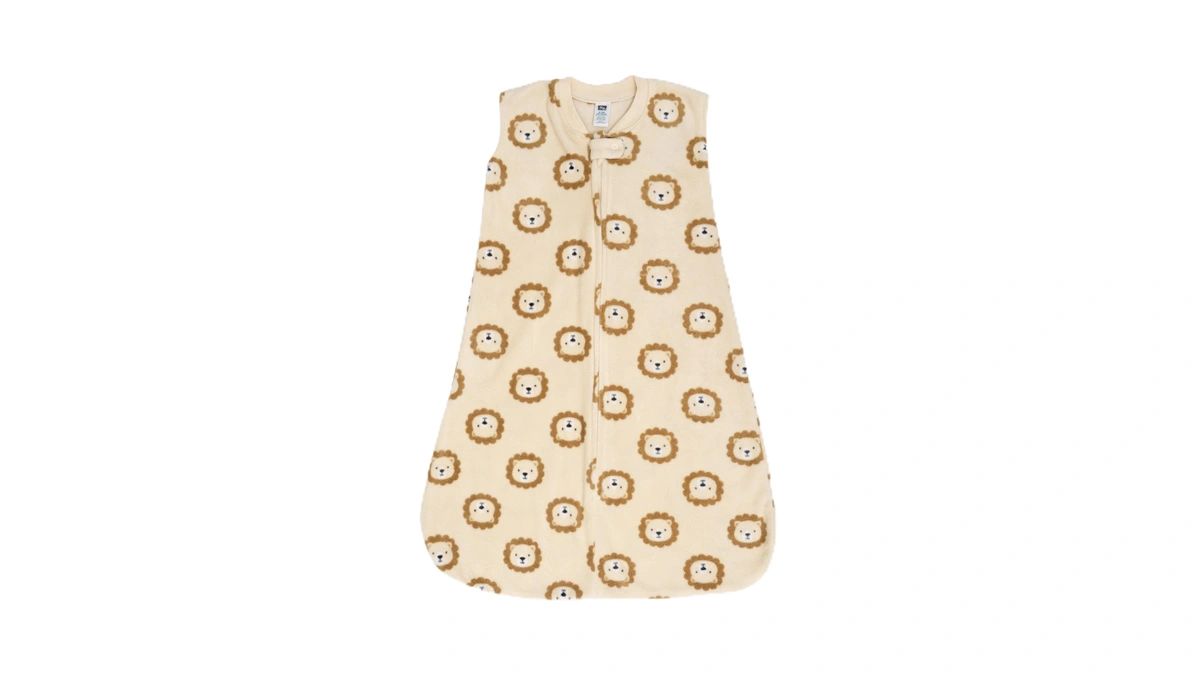 Hudson Baby Infant Boys Fleece Sleeping Bag, Sack, Blanket, Tan