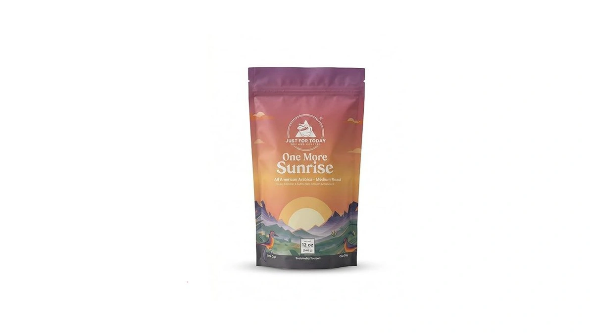 Just For Today Gourmet Coffee All American Blend, Medium Roast,