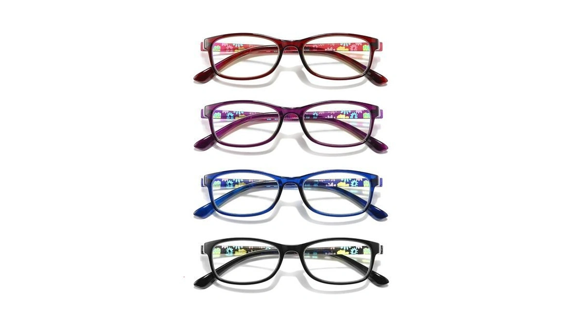 Raoog Reading Glasses For Women 1.0 Blue Light Blocking Computer