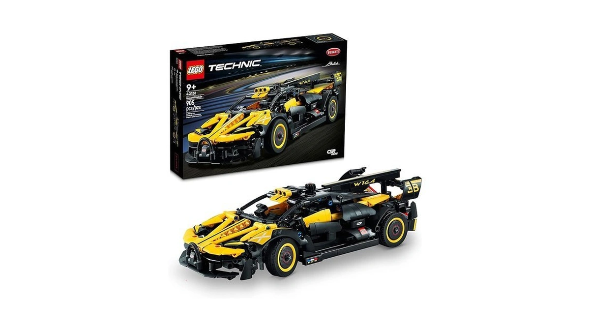 Lego Technic Bugatti Bolide Racing Car Building Set - Model