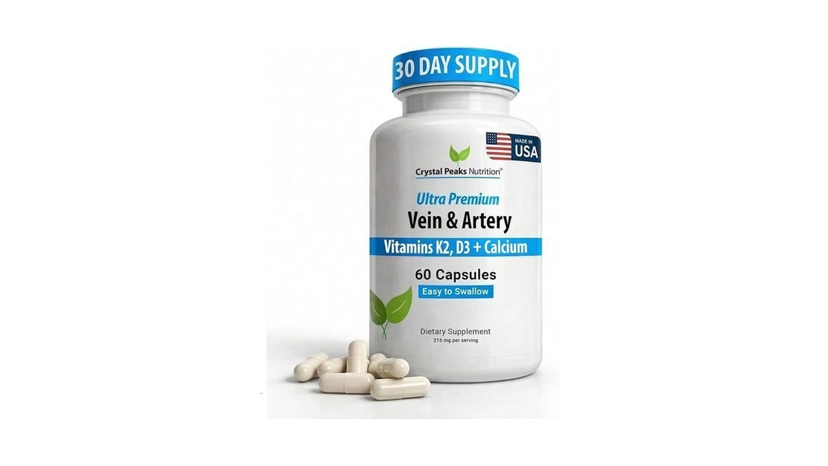 Crystal Peaks Nutrition Vein & Artery Supplement - Blood Flow