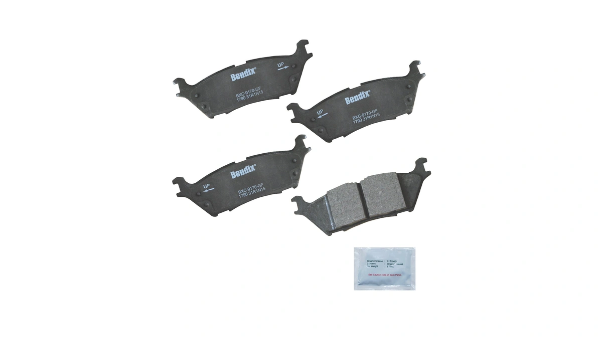 Bendix Priority1 Cfc1790 Ceramic Rear Brake Pads For Ford Expedition