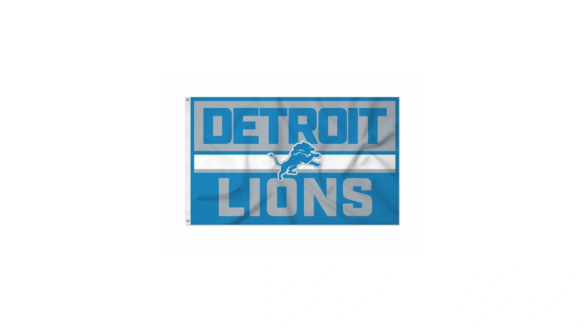 Rico Industries Nfl Football Detroit Lions Bold 3' X 5'