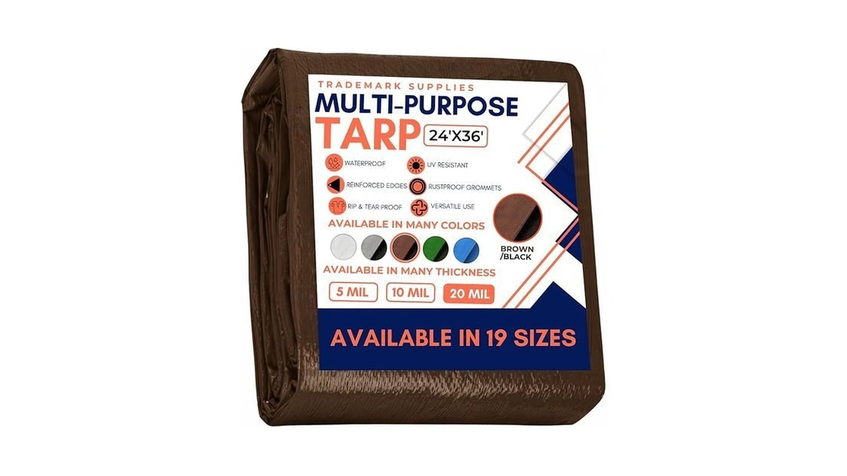 Amazon coupon: Large Waterproof Tarp - Heavy Duty 20 Mi
