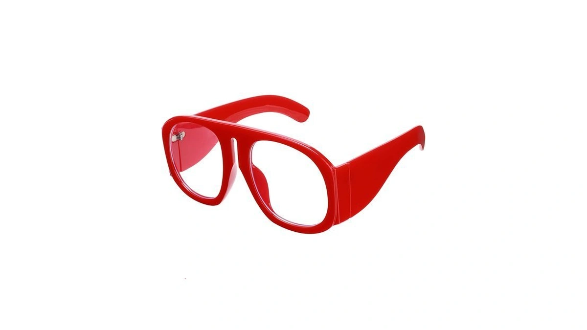 Feisedy Oversized Blue Light Blocking Glasses Women Men Big Plastic