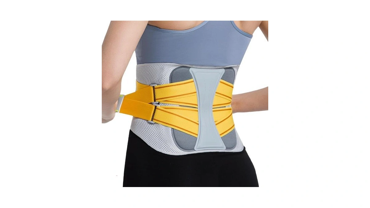 Back Brace For Lower Back Pain Relief, Adjustable Lumbar Support