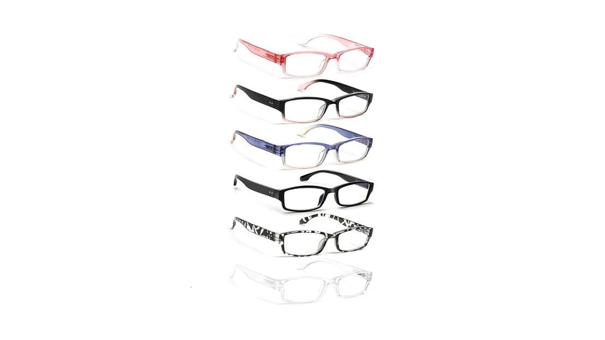 Joschoo 6 Pack Computer Reading Glasses For Women And Men