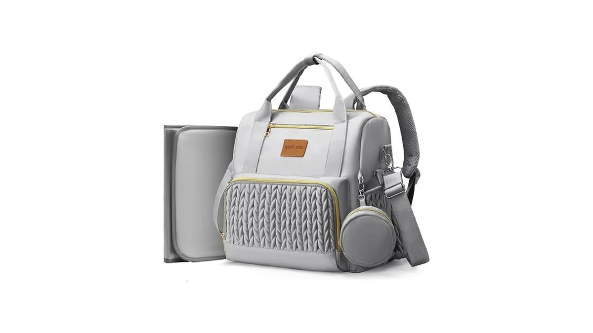 Backpack Diaper Bag,stylish Waterproof Baby Diaper Bags With Changing Pad,insulated