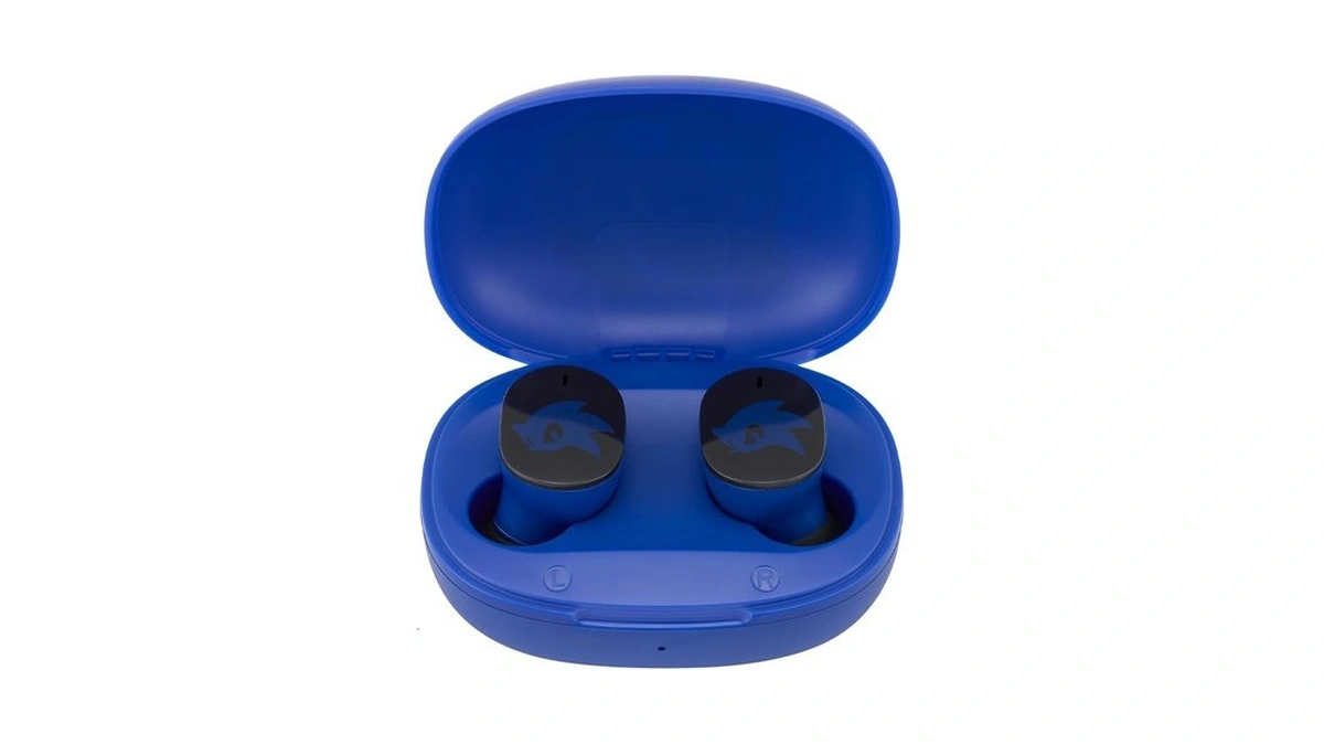 Sonic The Hedgehog Wireless Earbuds With Mic, Bluetooth Earbuds For