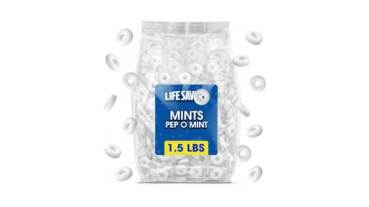 Pep O Mint Hard Candy - 1.5 Lb Bulk Bag