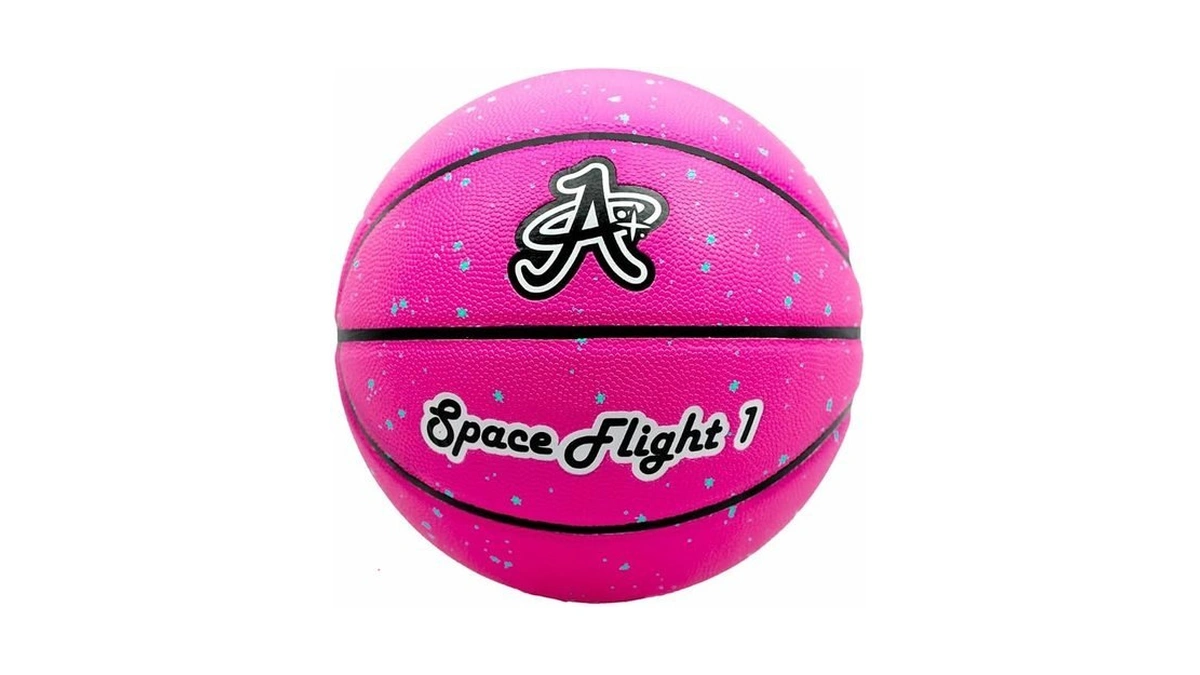 A Plus Collectibles Official Space Flight 1 Leather Game Basketball,