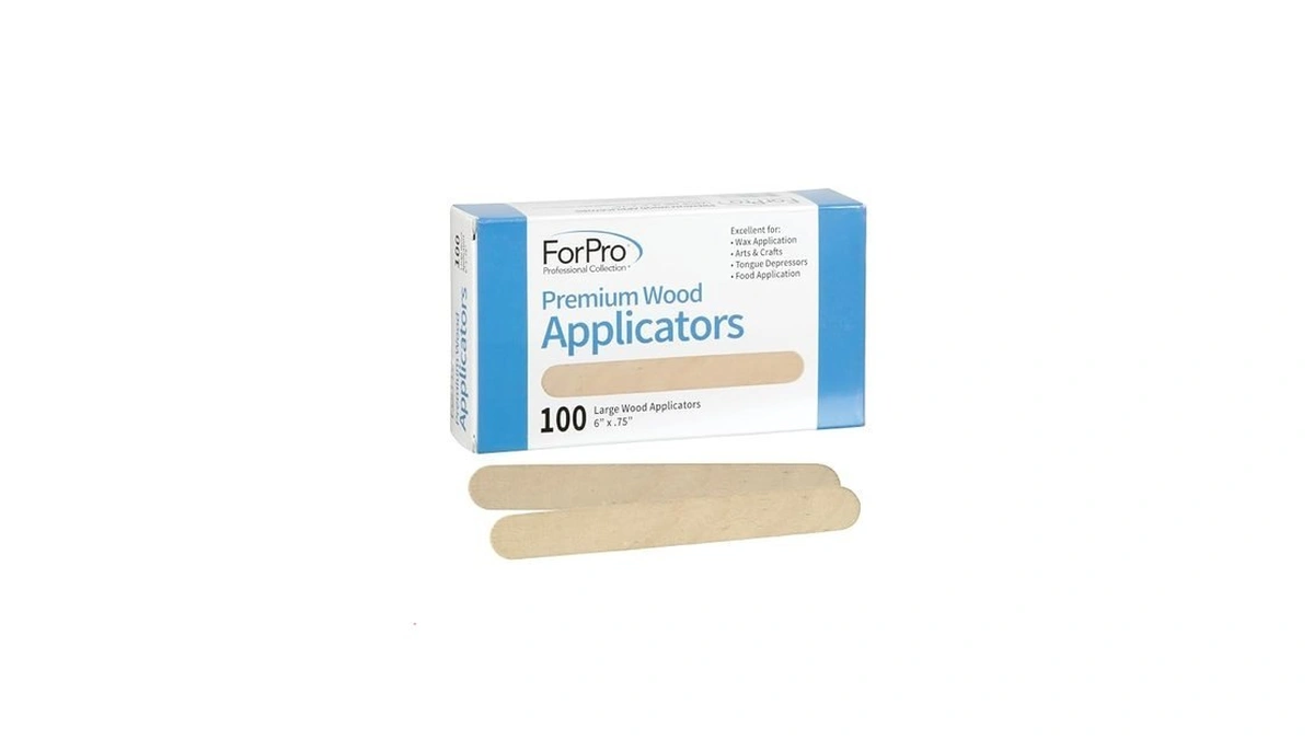 Forpro Professional Collection Premium Wood Applicators, Non-sterile, Hair Removal Waxing