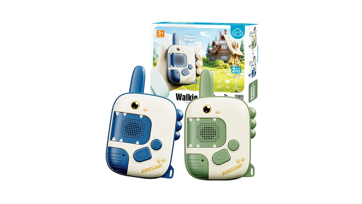Dino Walkie Talkies For Kids,dinosaur Toys For Kids 3-5-7,toddler Kids