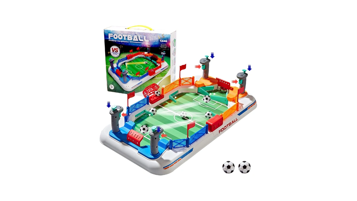 Mini Foosball Table Game For Kids: Soccer Game Set Gifts
