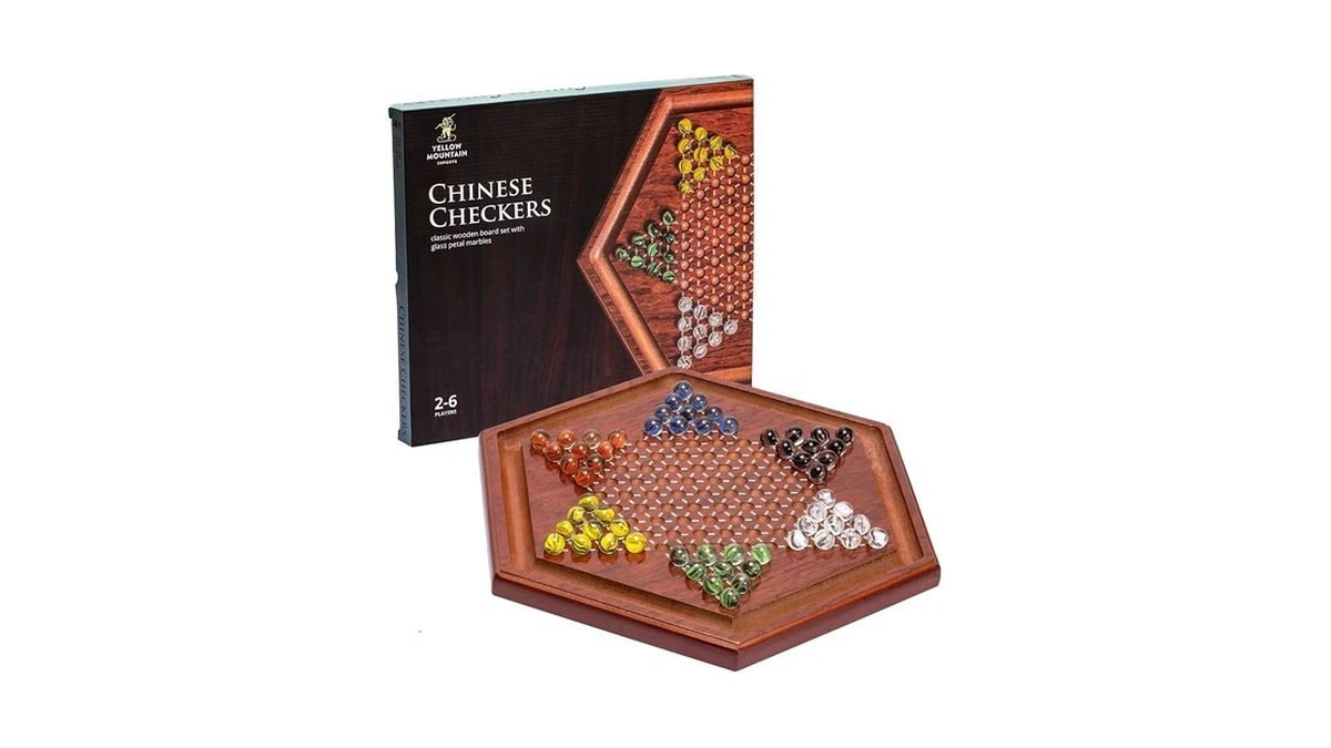 Yellow Mountain Imports Chinese Checkers Sets
