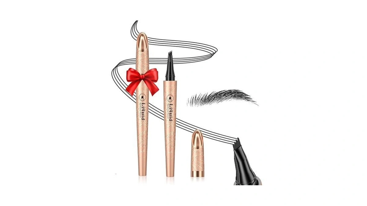 Ursoulney Eyebrow Pen - Liquid Eye Brow Microblading Pencil With