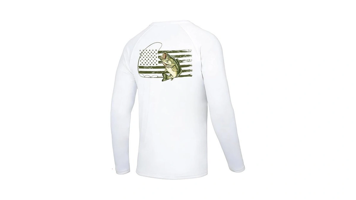 Twekfish Men's Upf 50+ Fishing Shirt, Long Sleeve Uv Protection