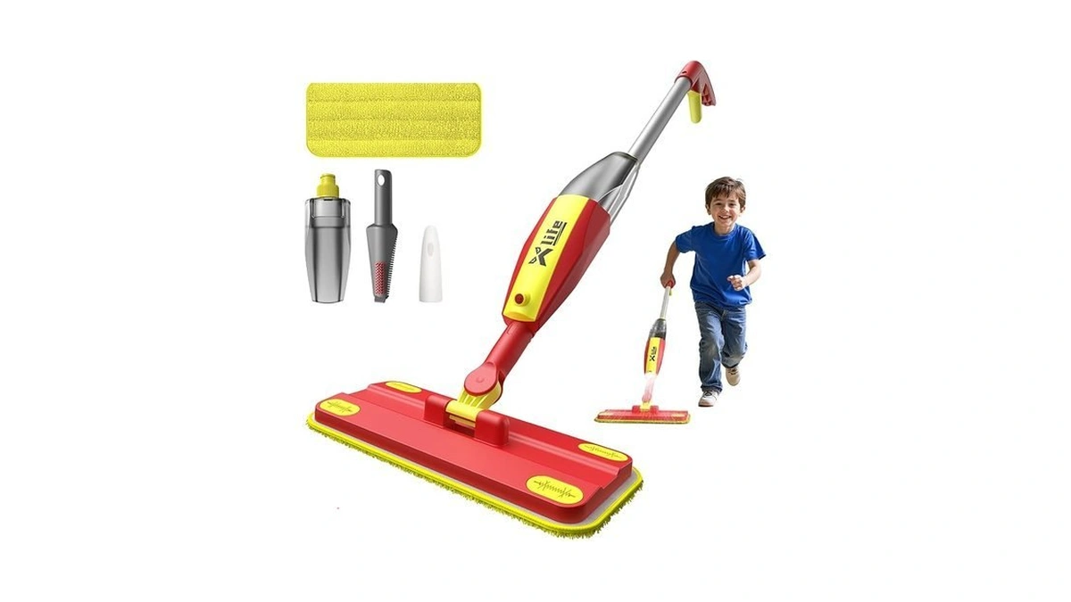 Xlife Kids Spray Mop Set - Montessori Toy For Ages