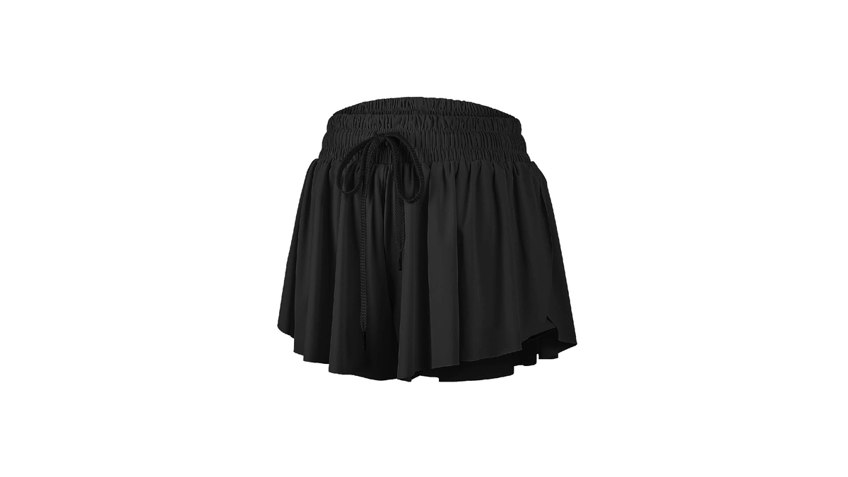 Flowy Athletic Shorts For Women Gym Yoga Workout Running Sweat
