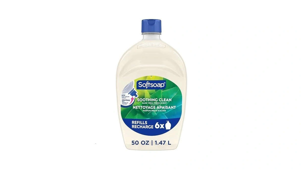 Softsoap Soothing Clean Liquid Hand Soap Refill, 50 Ounce