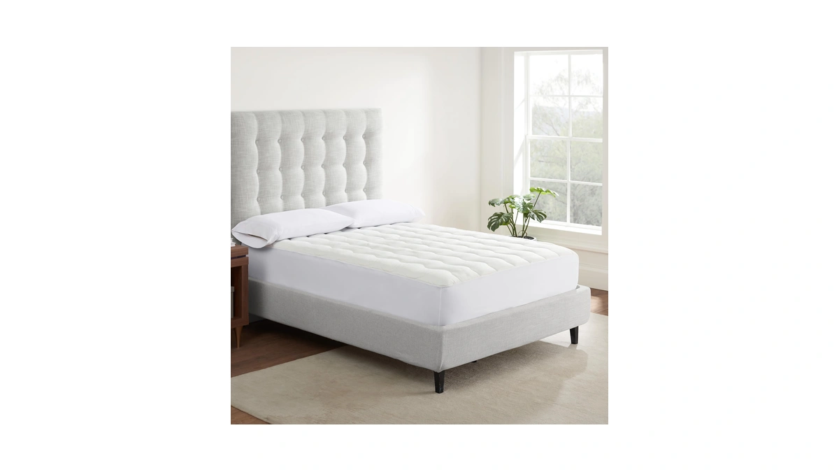 Serta Air Dry Extra Comfort Performance Fabric Quilted Mattress Pad,