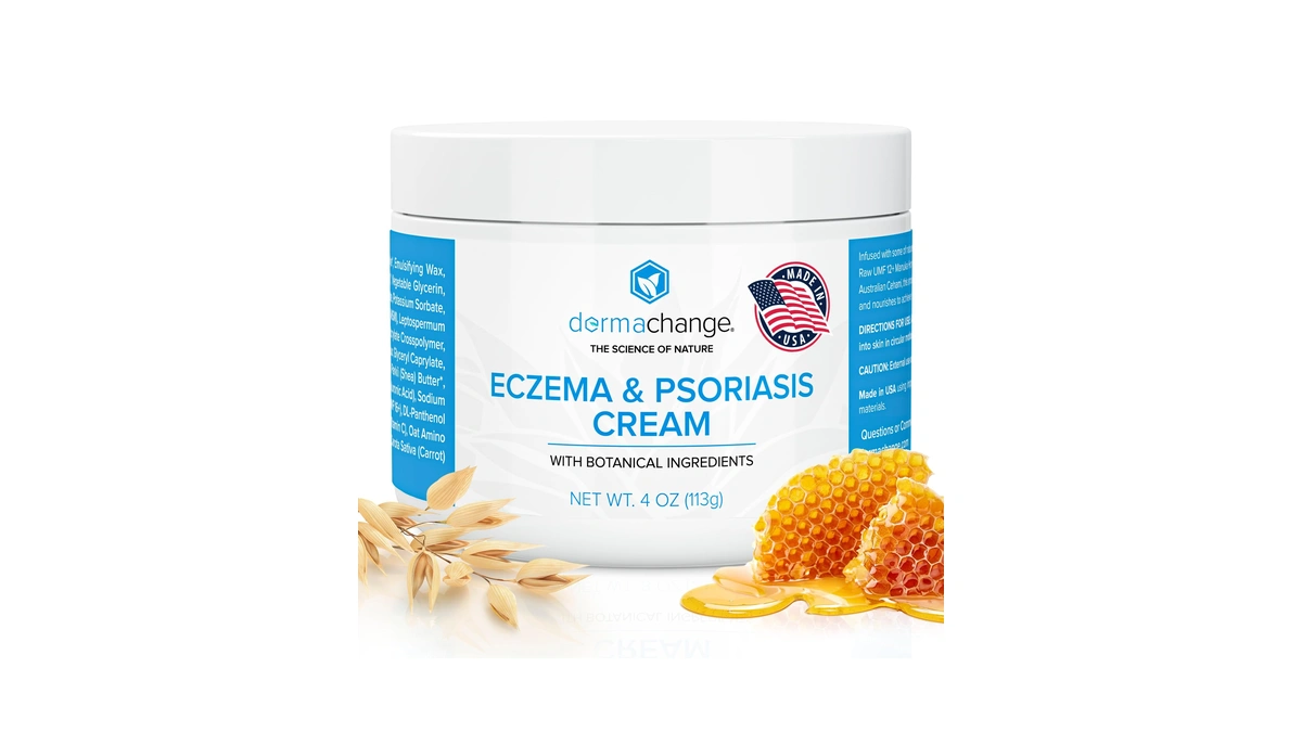 Dermachange Eczema & Psoriasis Cream For Dry And Itchy Skin