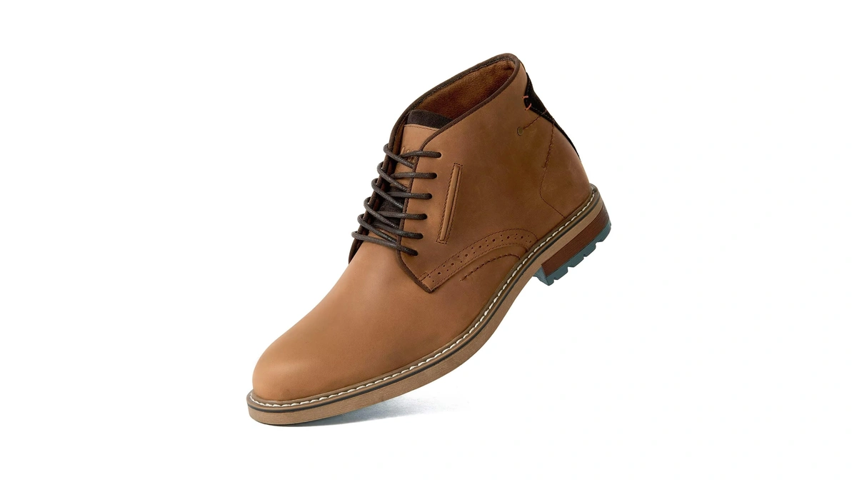 Arkbird Men Chukka Boots Leather Ankle Dress ...