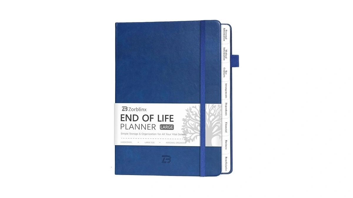 End Of Life Planner B5 With Tabs - "i'm Dead