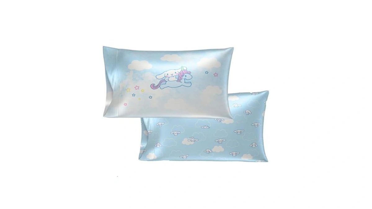 Cinnamoroll Beauty Silky Satin Standard 2 Pack Reversible Pillowcase Cover