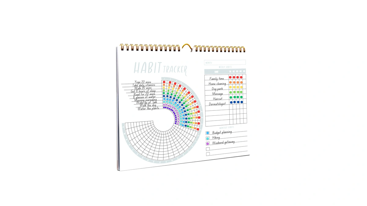 Lamare Habit Tracker Calendar 2026 – Premium Daily Habit Tracker