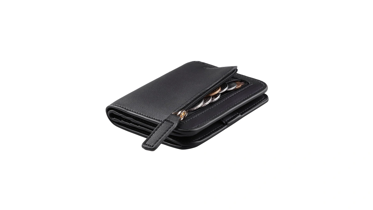 Toughergun Women’s Small Slim Leather Wallet With Rfid Protection, Compact