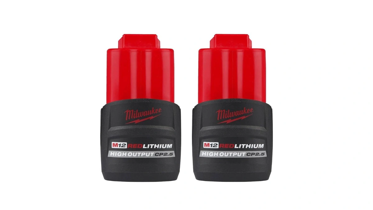 Milwaukee 48-11-2425 12v Lithium-ion Hight Output Cp2.5ah Battery 2 Pack