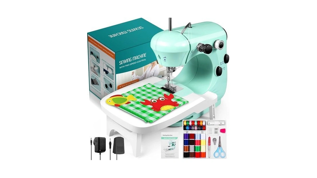 Sewing Machines, Mini Sewing Machine For Beginner With Eco-friendly Material,