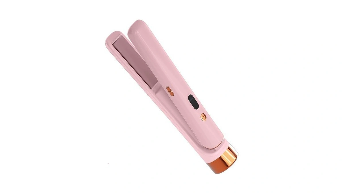 Cordless Hair Straightener Portable Travel Rechargeable Flat Iron, Fast Heating,adjustable